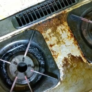 油汚れを洗浄